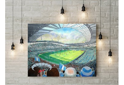 Manchester City FC Etihad Stadium Wall Art Canvas